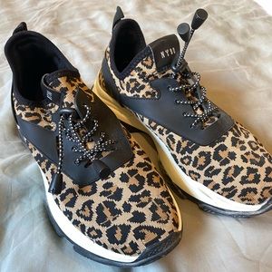Steve Madden Animal Print Sneakers